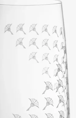 Faded Cornflower Long Drink Glass - Set of 2