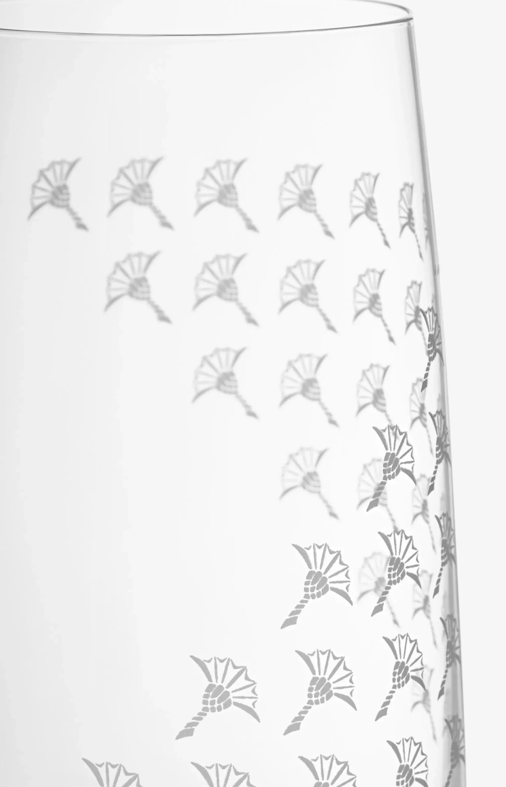 Faded Cornflower Long Drink Glass - Set of 2