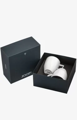 Faded Cornflower Mug - Set of 2 in White