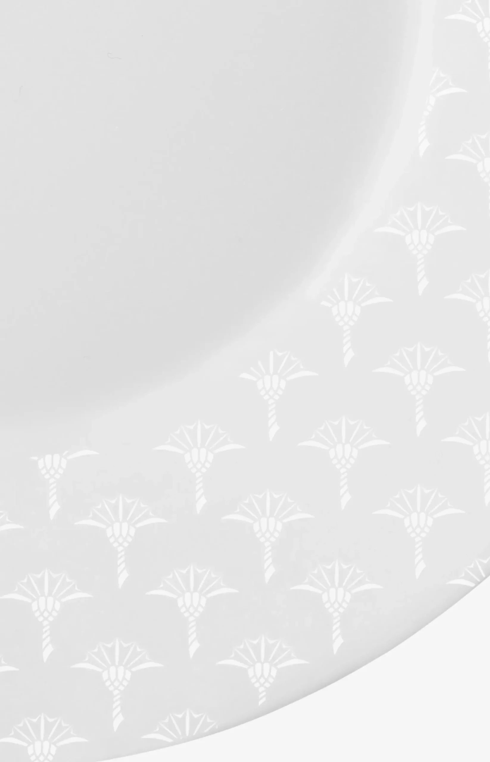 Faded Cornflower Side Plate - White Set of 2