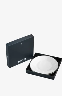 Faded Cornflower Side Plate - White Set of 2