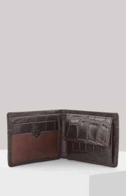 Fano Nestor wallet in Dark Brown