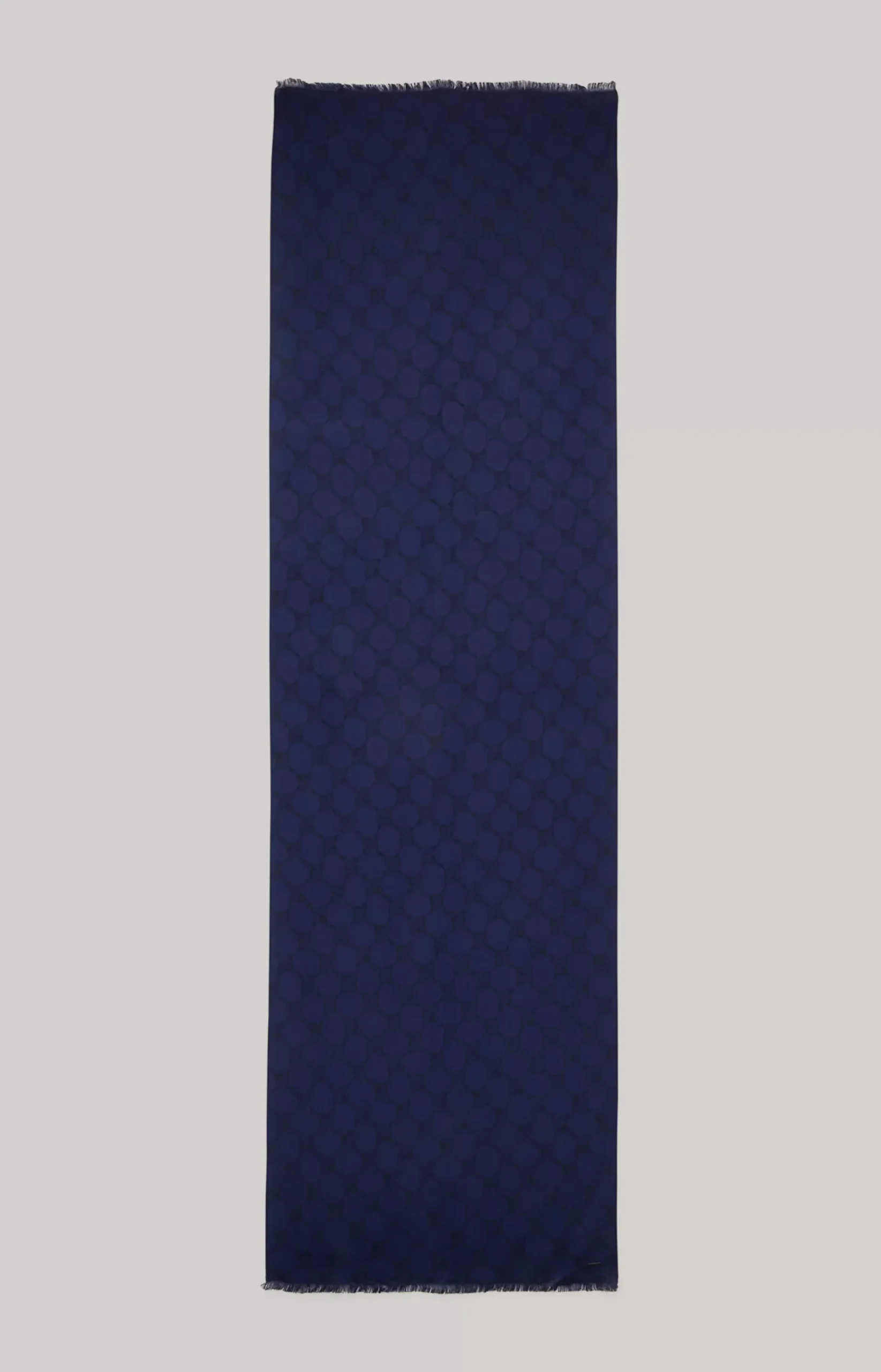 Felix cornflower Scarf in Dark Blue