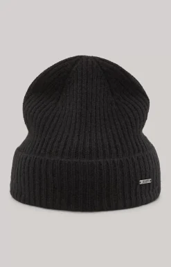 Fenol Knitted Hat in Black