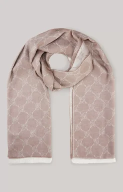 Ferdis Cornflower Scarf in Beige
