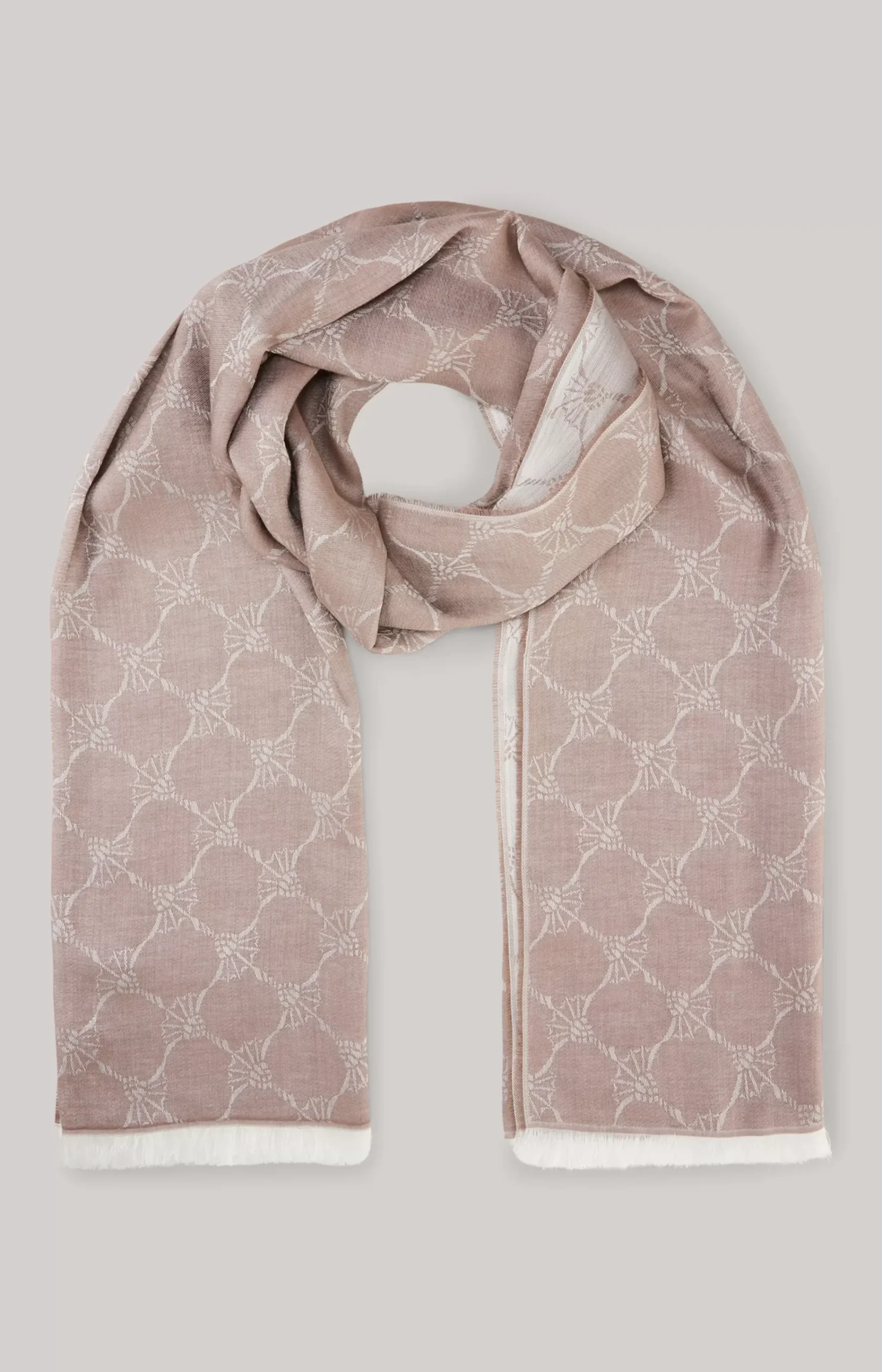 Ferdis Cornflower Scarf in Beige