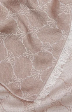 Ferdis Cornflower Scarf in Beige