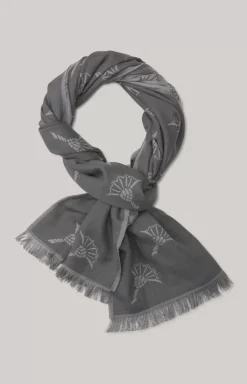Feris Scarf in Dark Grey/Light Grey