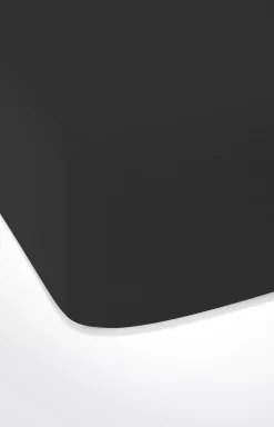 Fitted sheets in black