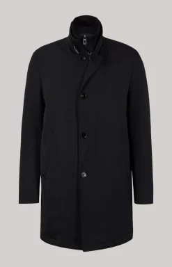 Flawo Coat in Navy