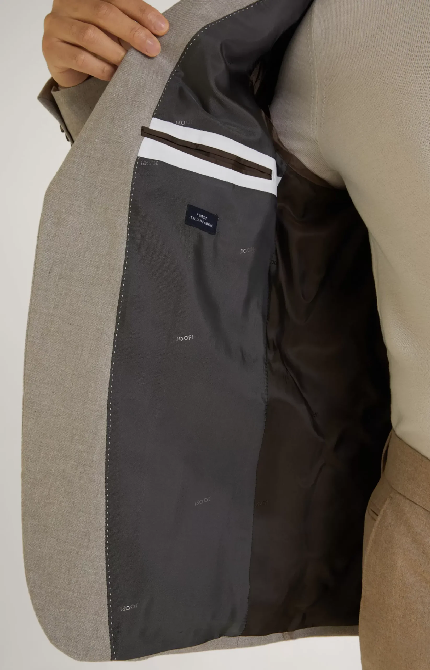 Four Jacket in Beige Marl
