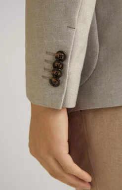 Four Jacket in Beige Marl