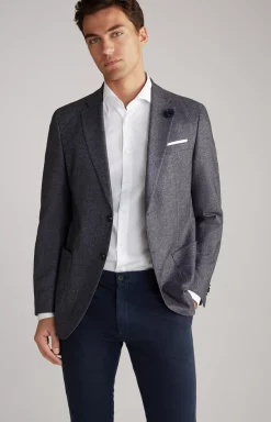 Four Jacket in Blue Marl