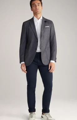 Four Jacket in Blue Marl