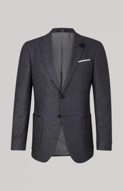 Four Jacket in Blue Marl