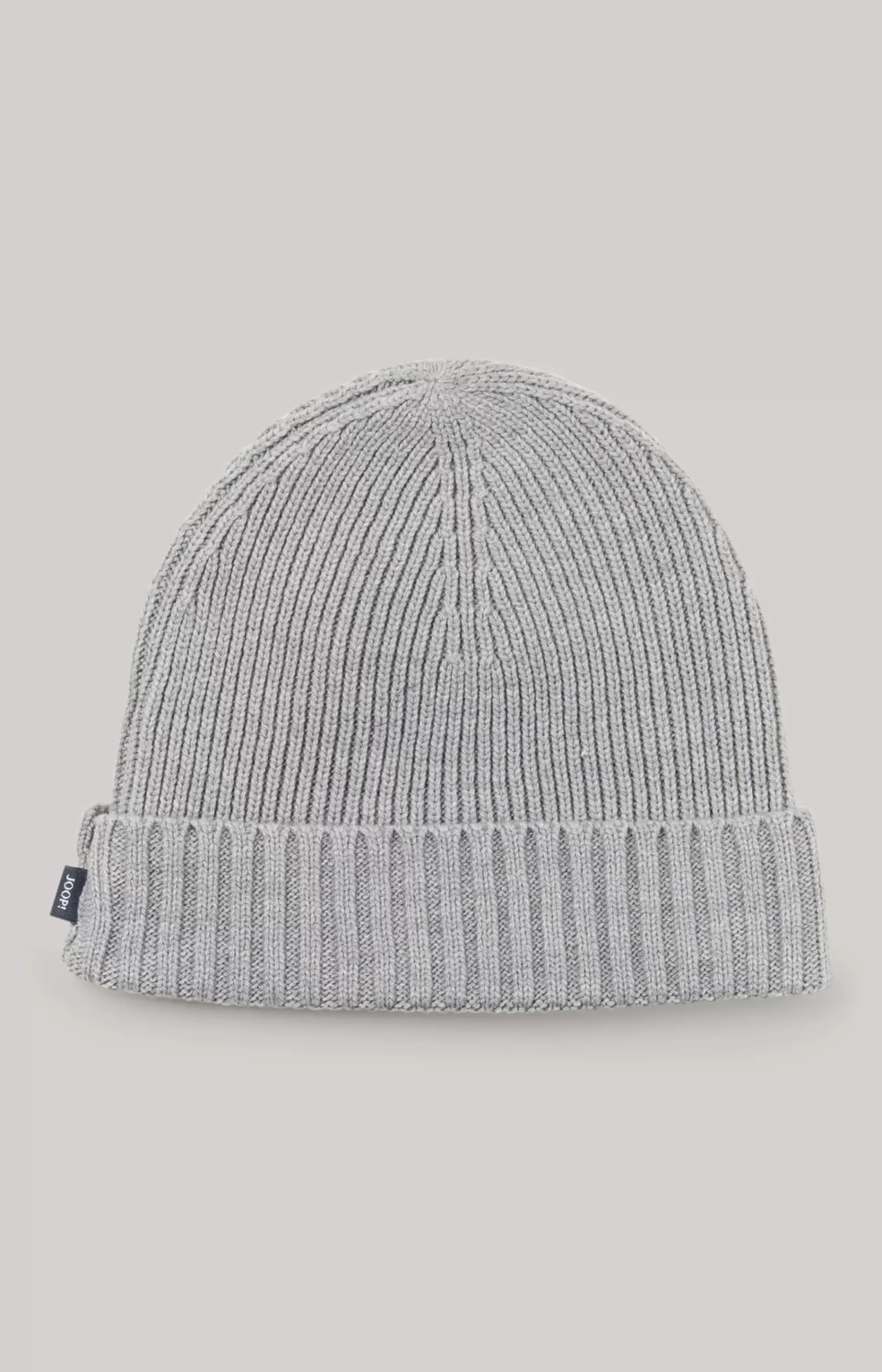 Francis Knitted Beanie in Grey