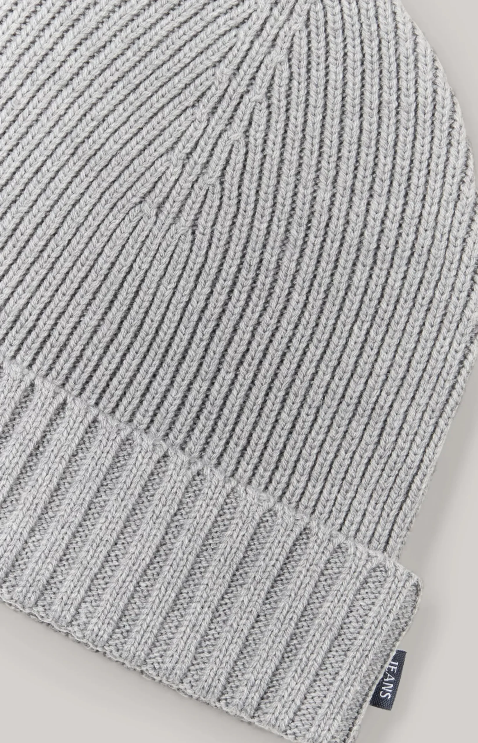 Francis Knitted Beanie in Grey