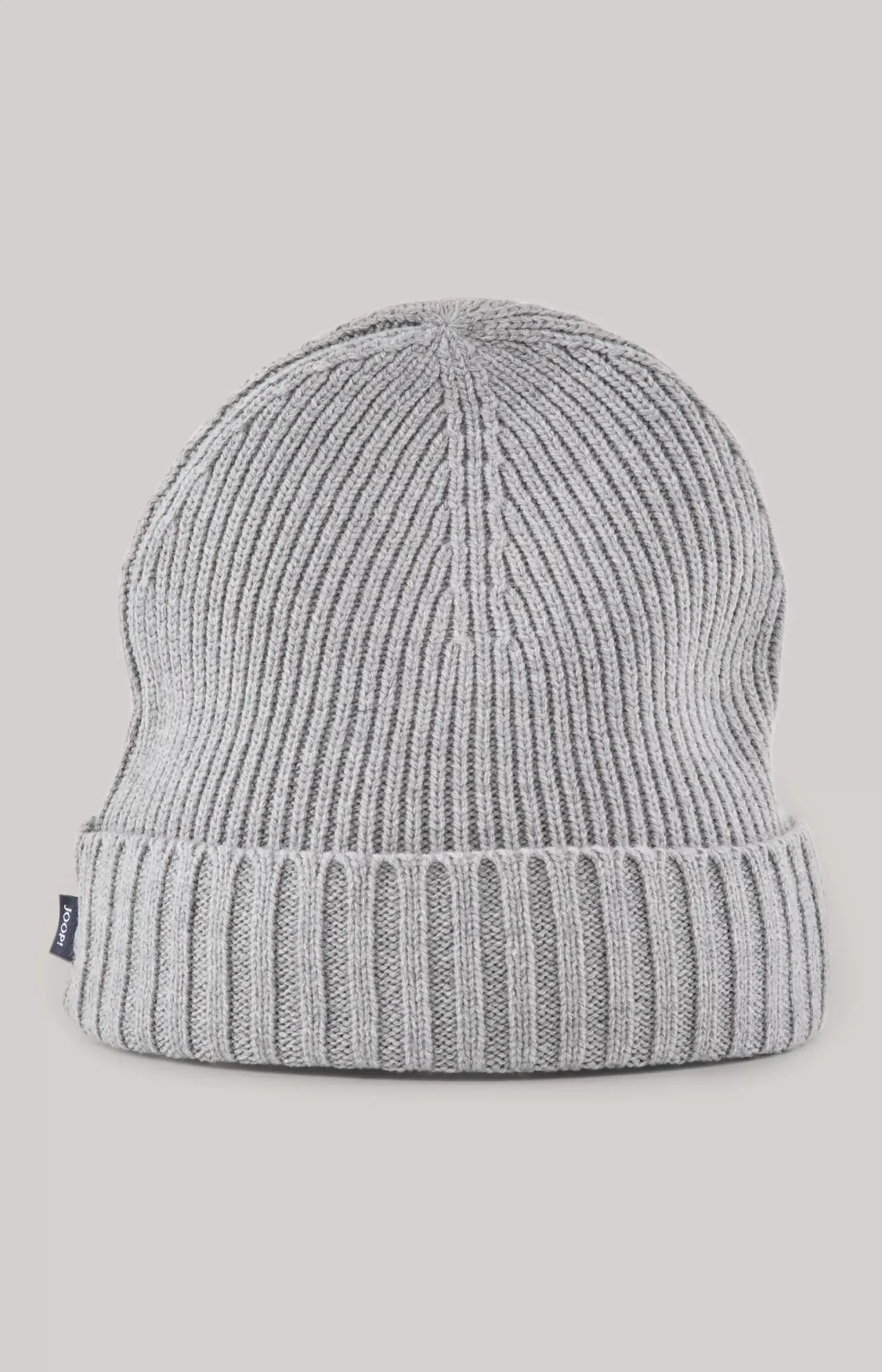 Francis Knitted Beanie in Grey