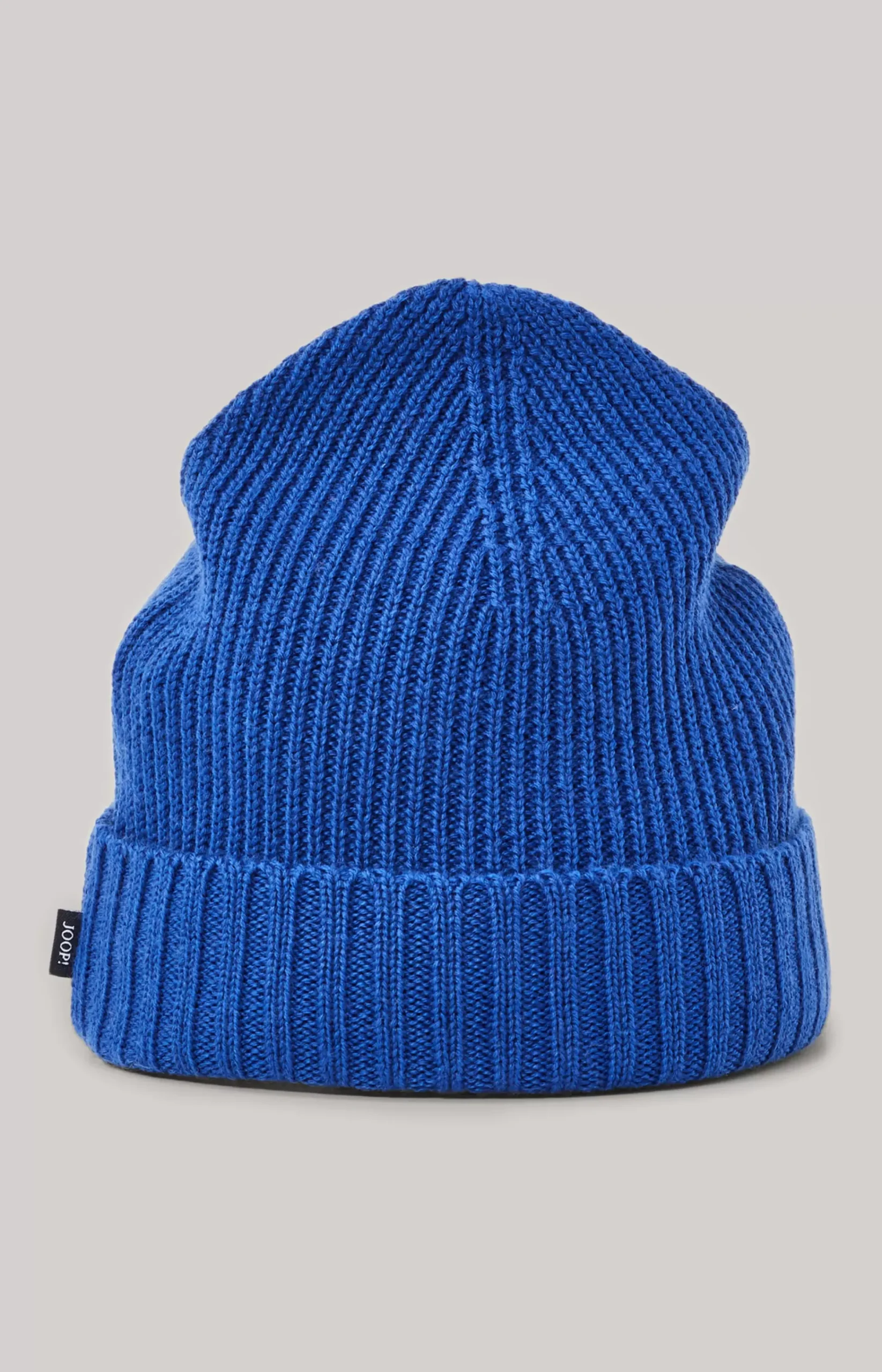 Francis Knitted Beanie in Blue