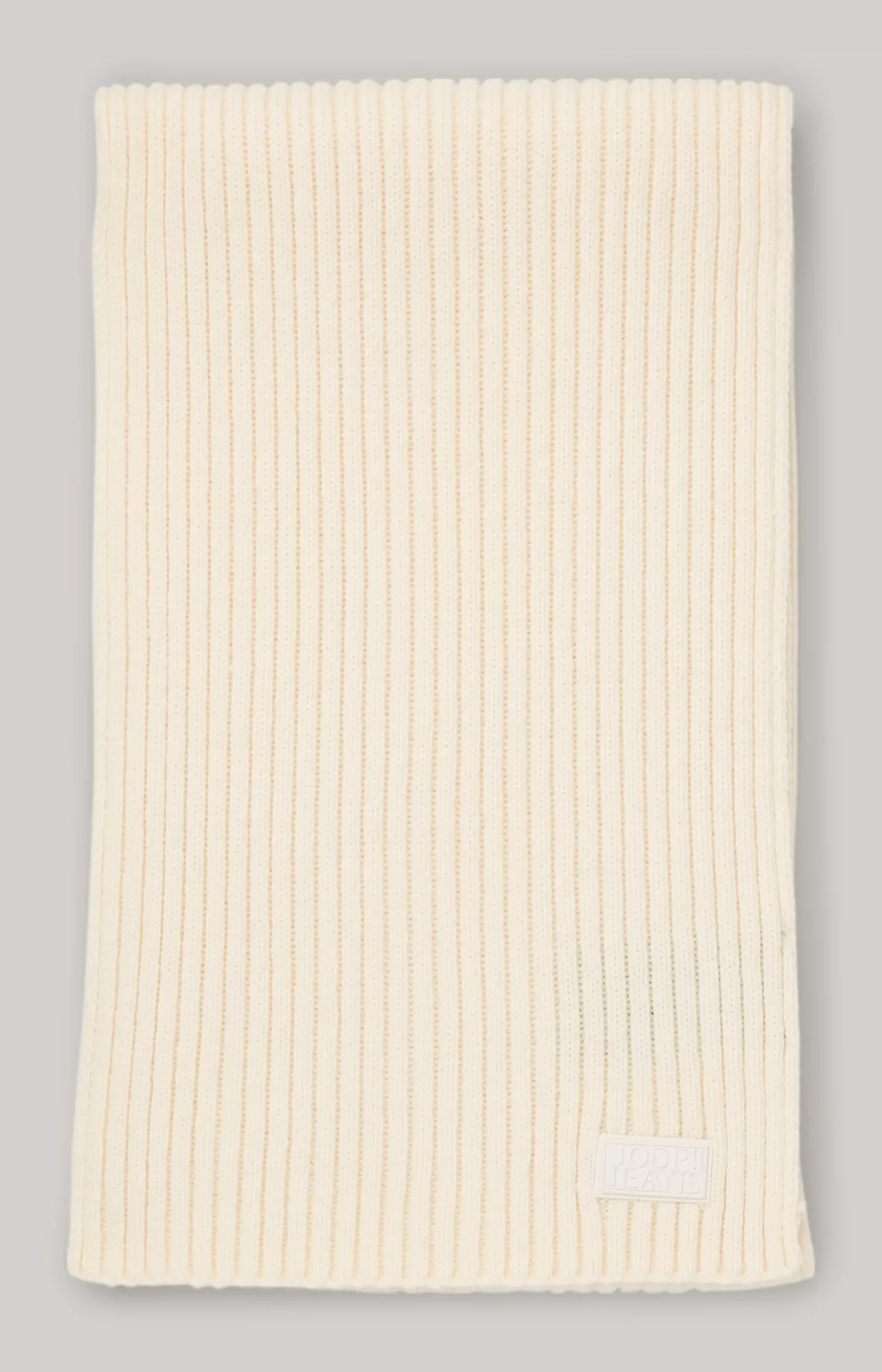 Francis Knitted Scarf in Off-white