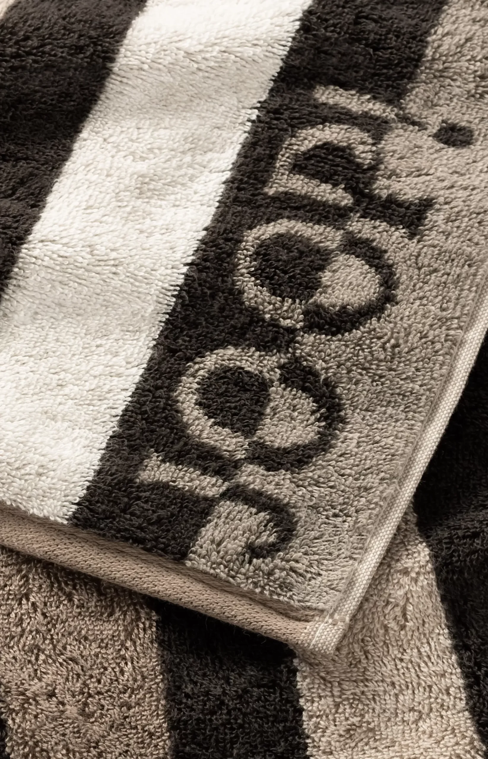 French Fryer Series JOOP! TONE STRIPES in sand stripe