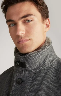 Gary Coat in Grey Marl
