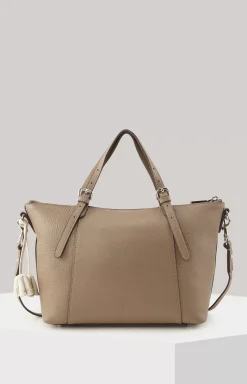 Giada Helena Handbag in Light Brown