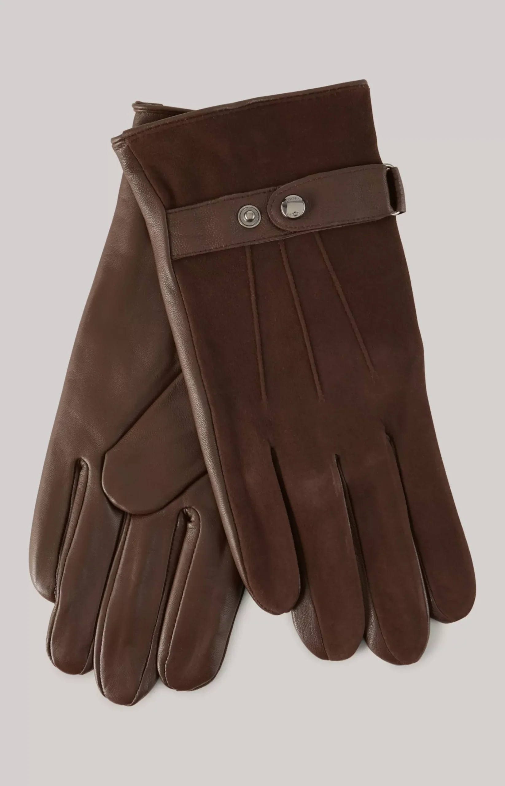 Gloves in Dark Brown