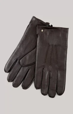 Gloves in Dark Brown