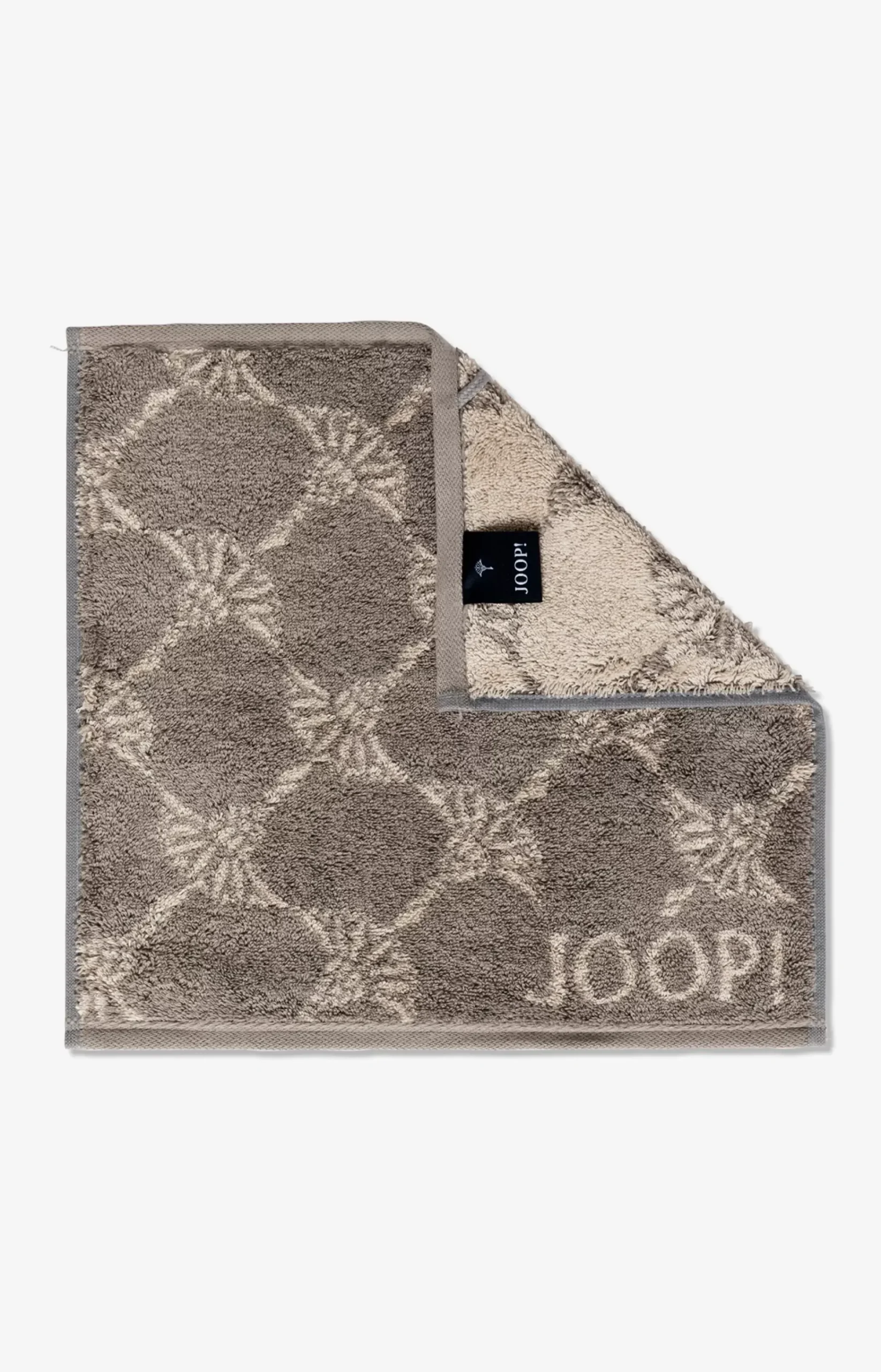 Graphite/Beige Cornflower Terrycloth Series in Graphite