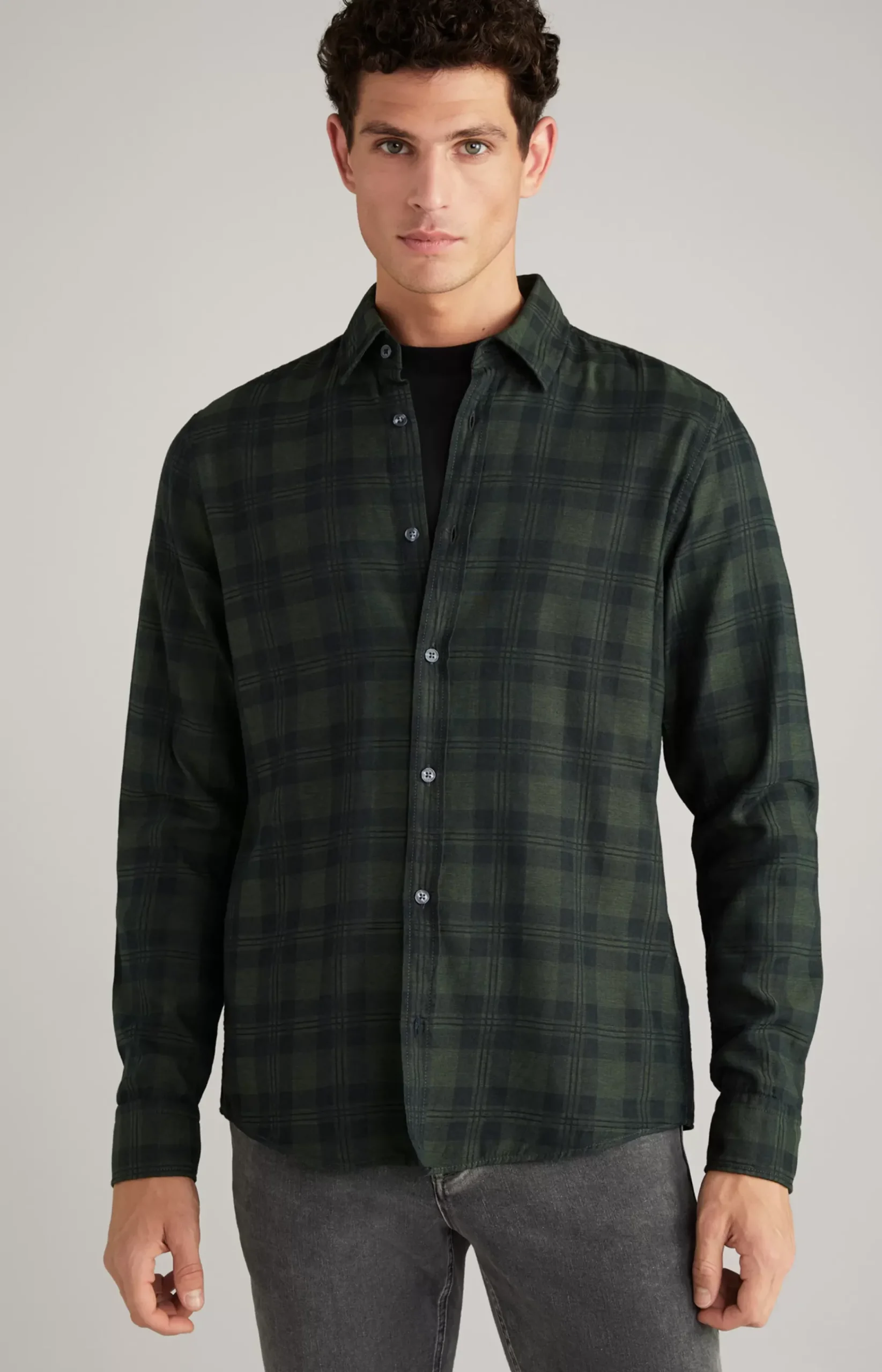 Hanson Shirt in Dark Green