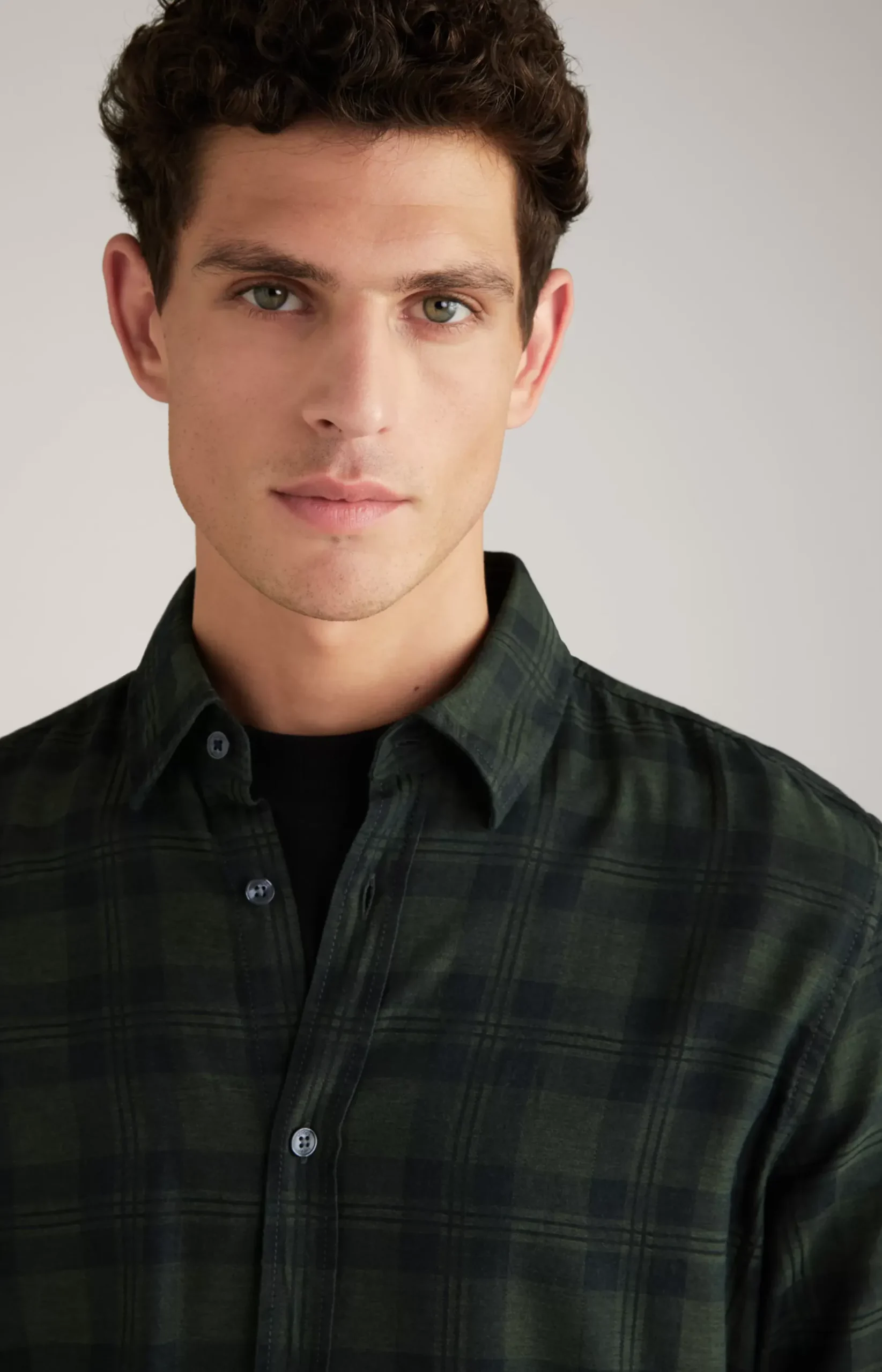 Hanson Shirt in Dark Green