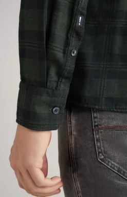 Hanson Shirt in Dark Green