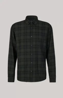 Hanson Shirt in Dark Green