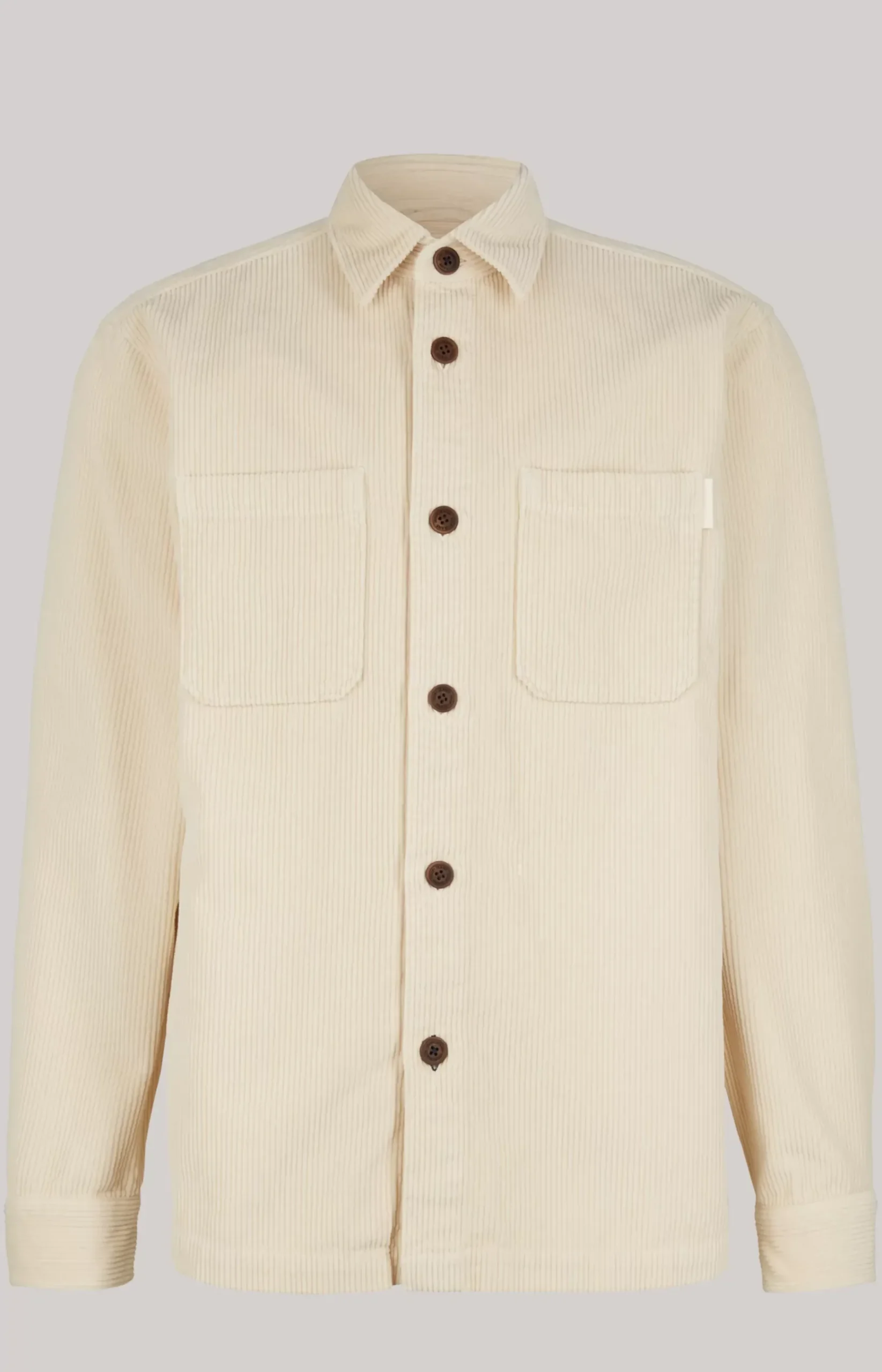 Harper Corduroy Shirt in Beige
