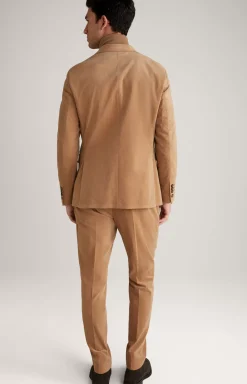 Haspar-Bloom Corduroy Suit in Light Brown