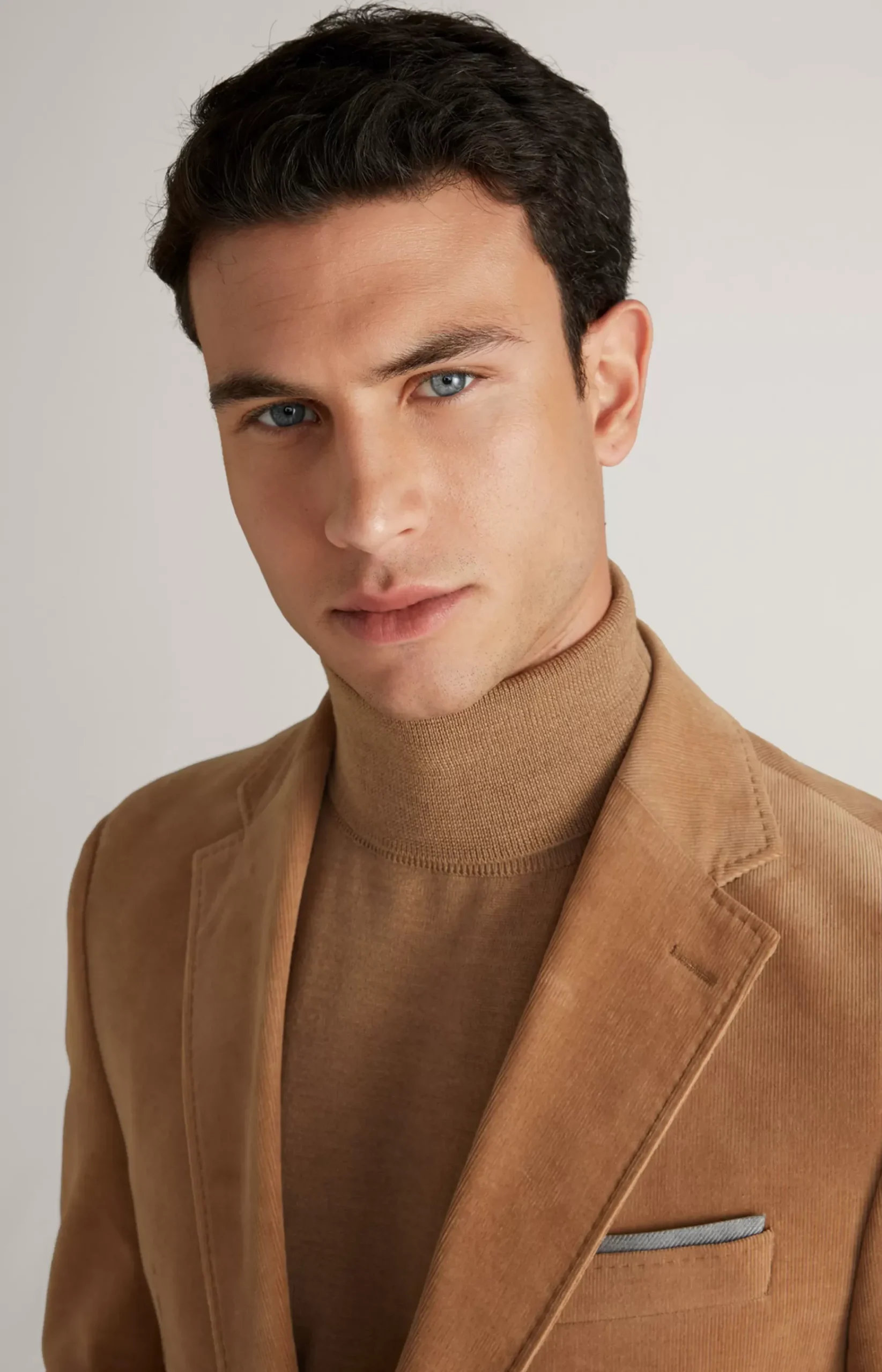 Haspar-Bloom Corduroy Suit in Light Brown