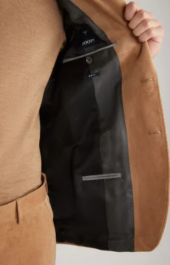 Haspar-Bloom Corduroy Suit in Light Brown