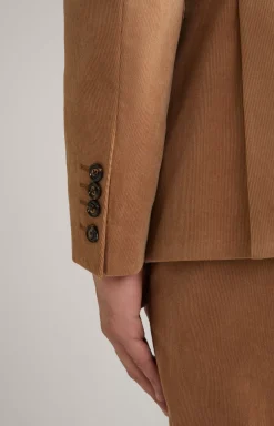 Haspar-Bloom Corduroy Suit in Light Brown