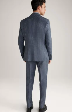 Haspar-Bloom Suit in Blue Stripes