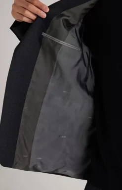 Haspar-Bloom Suit in Dark Blue mélange