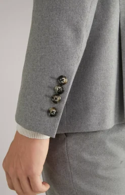 Haspar-Bloom Suit in Flecked Grey