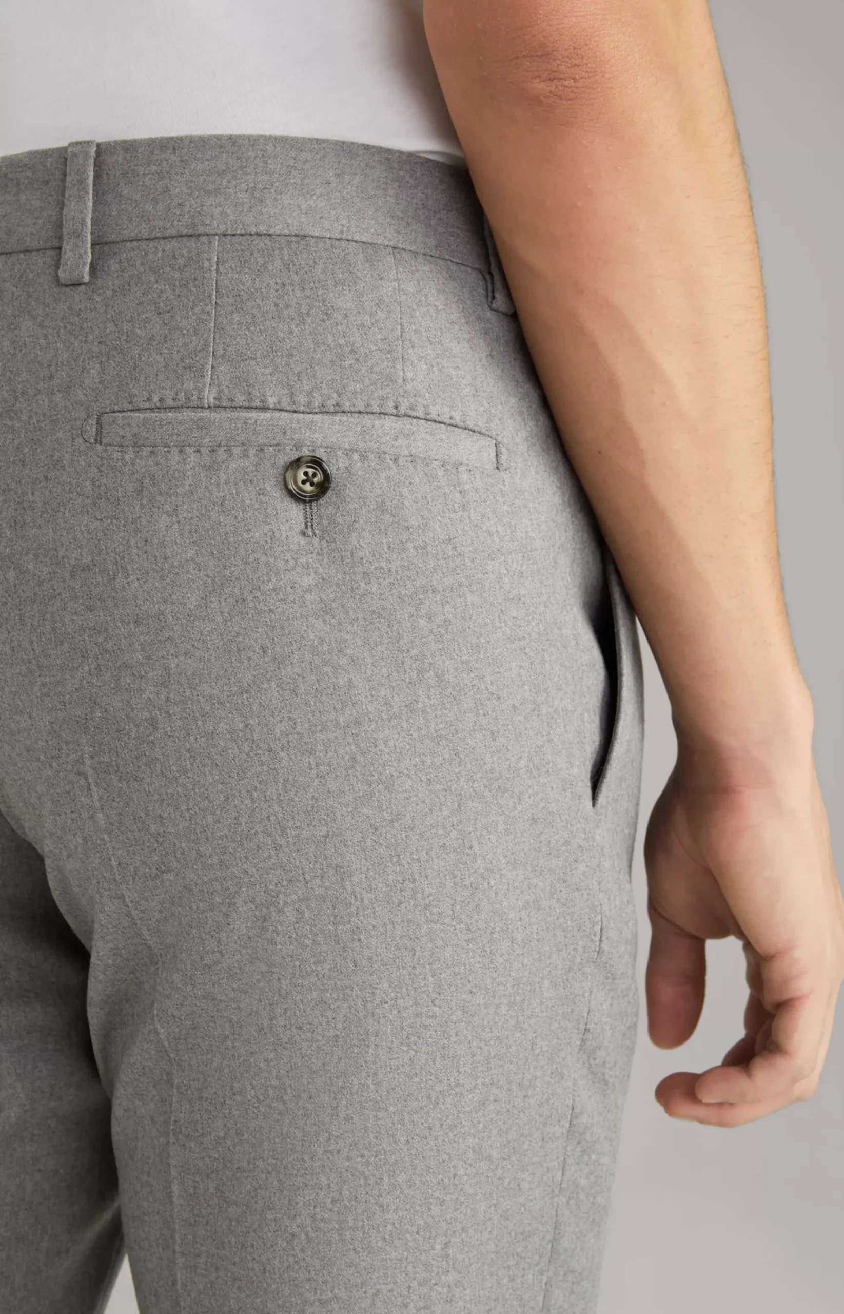 Haspar-Bloom Suit in Flecked Grey