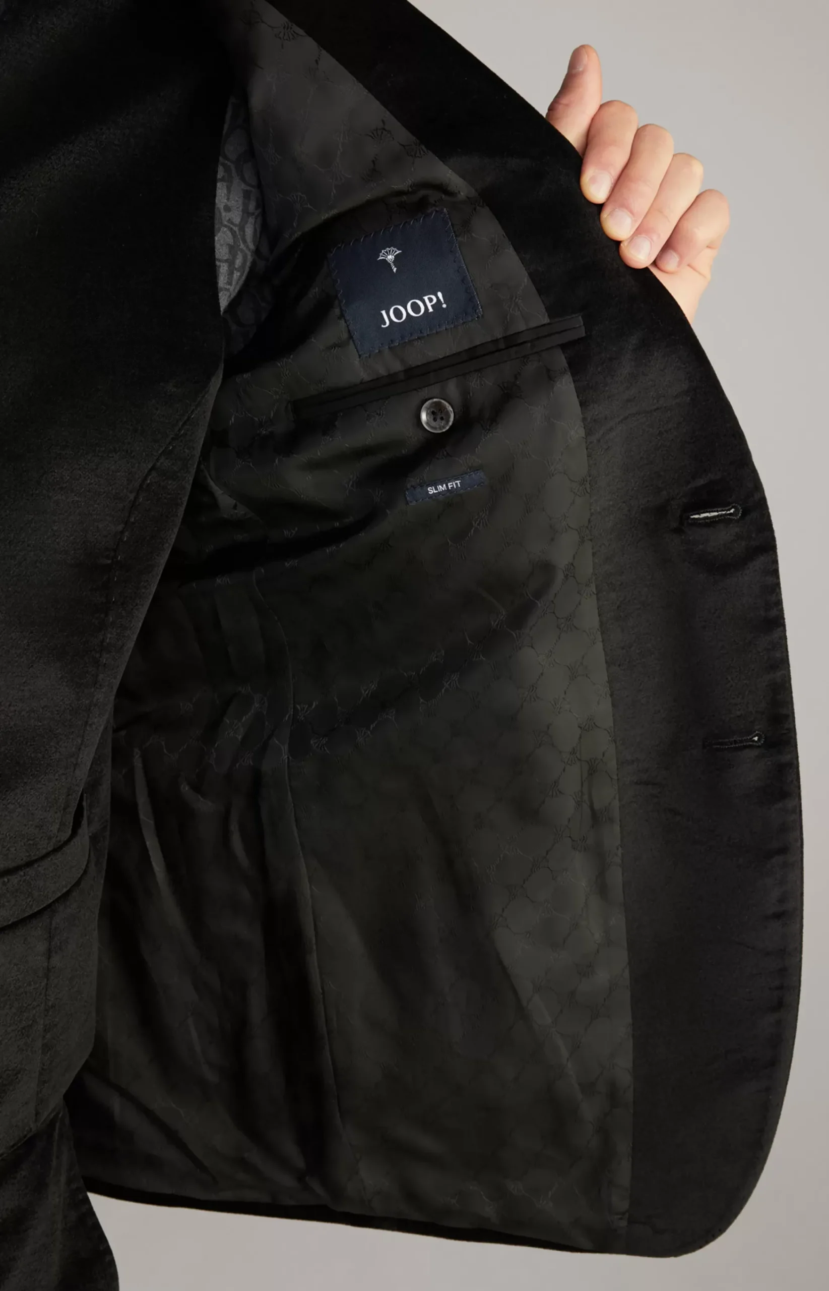 Hawker Modular Wedding Jacket in Black