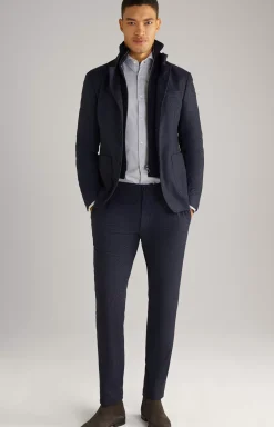 Hectar Jacket in Dark Blue Marl