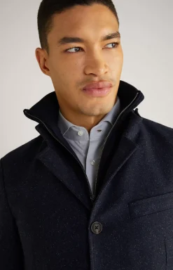 Hectar Jacket in Dark Blue Marl