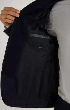 Hectar Jacket in Dark Blue Marl