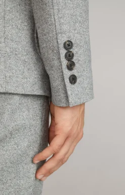 Hectar Jacket in Grey Marl