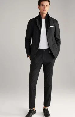 Hectar Jacket in Mottled Black