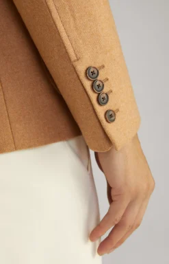 Hectar Wool Mix Jacket in Brown